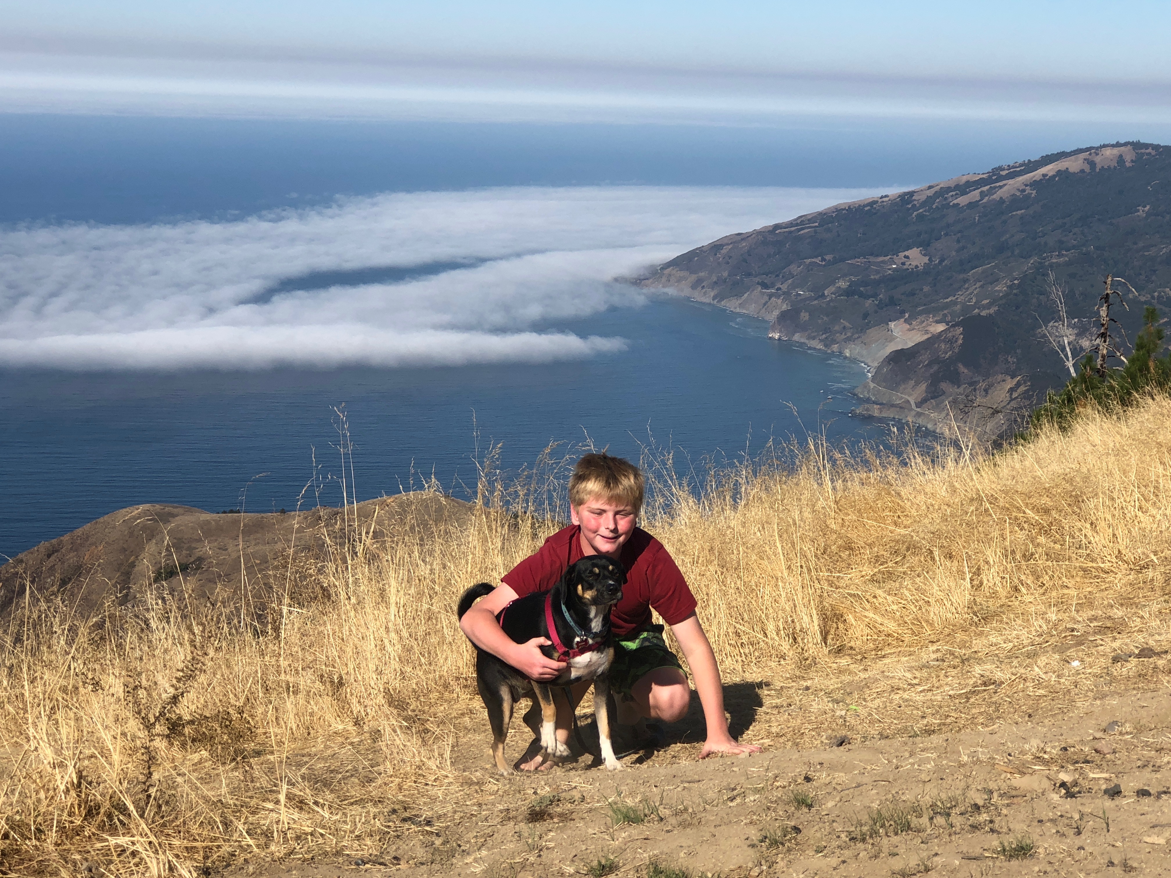 Our Son Our Pup In Big Sur